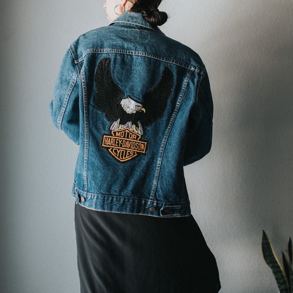 Vintage Levi’s Harley Davidson Jean Jacket